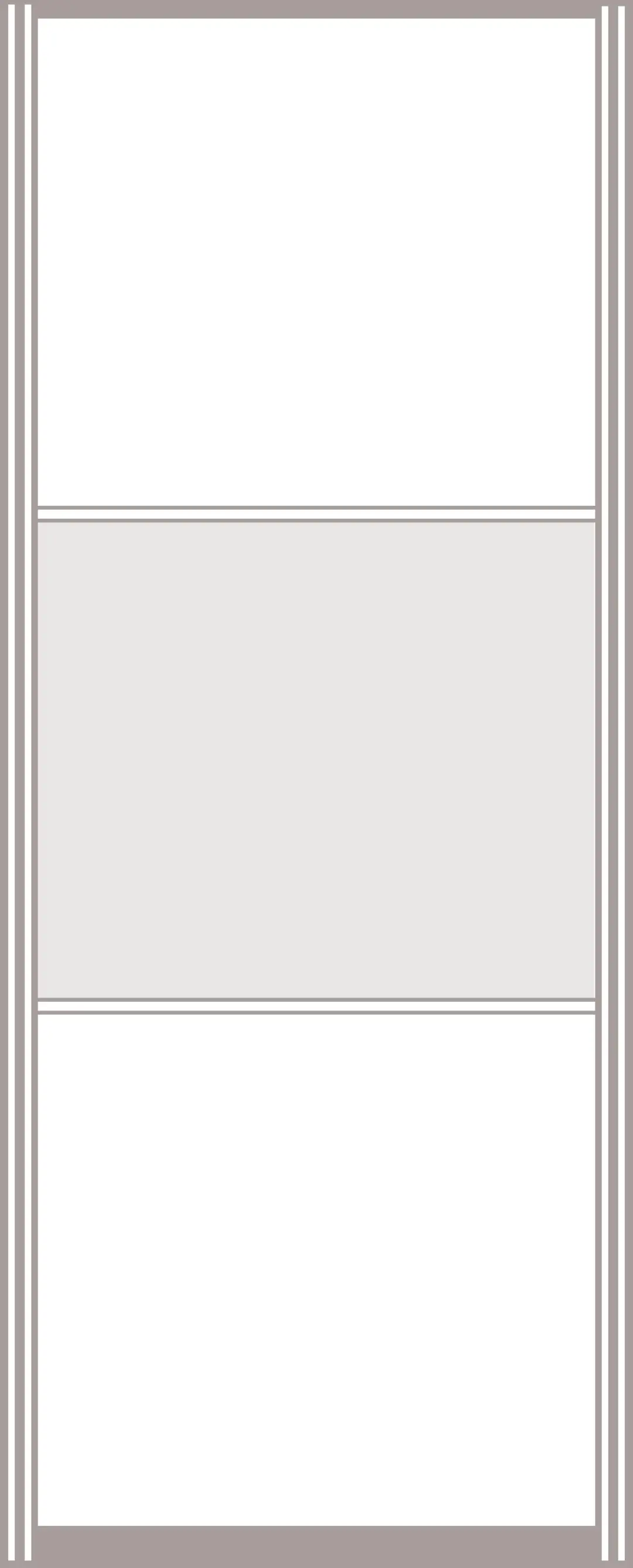 Sliding wardrobe panel