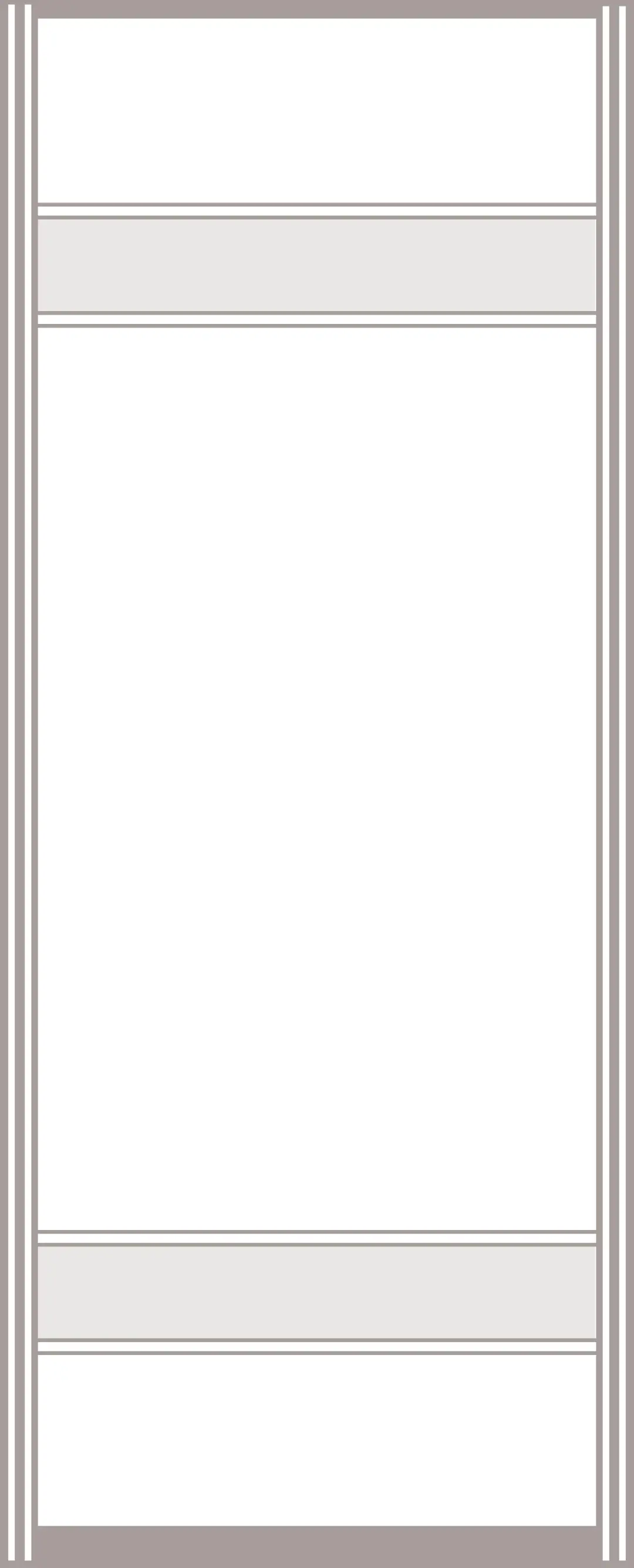 Sliding wardrobe panel